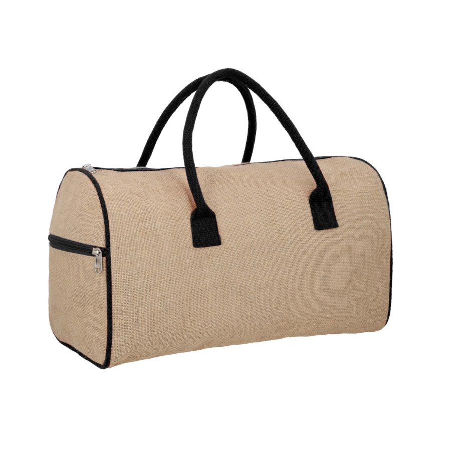 MALETA DE YUTE LAMINADO CON 1 COMPARTIMENTO PRINCIPAL, F0182