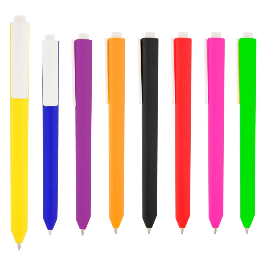 BOLÍGRAFO DE PLÁSTICO DE COLOR SÓLIDO F0264