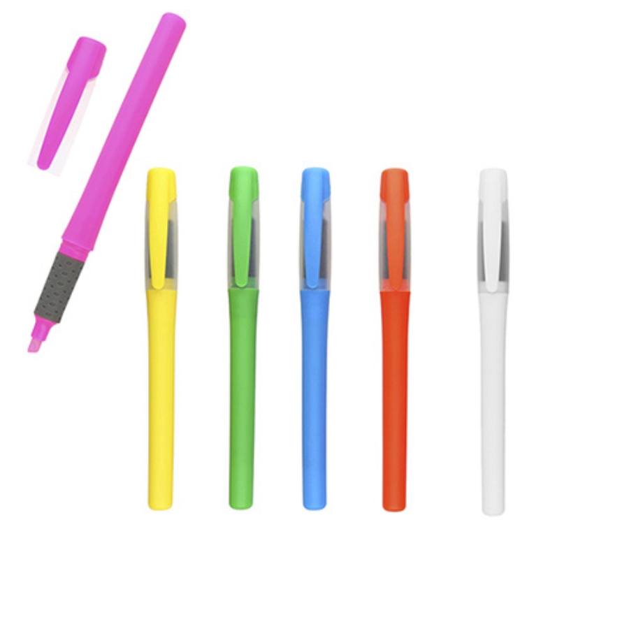 MARCATEXTOS DE PLÁSTICOS CON CLIP DE COLOR  F0290 