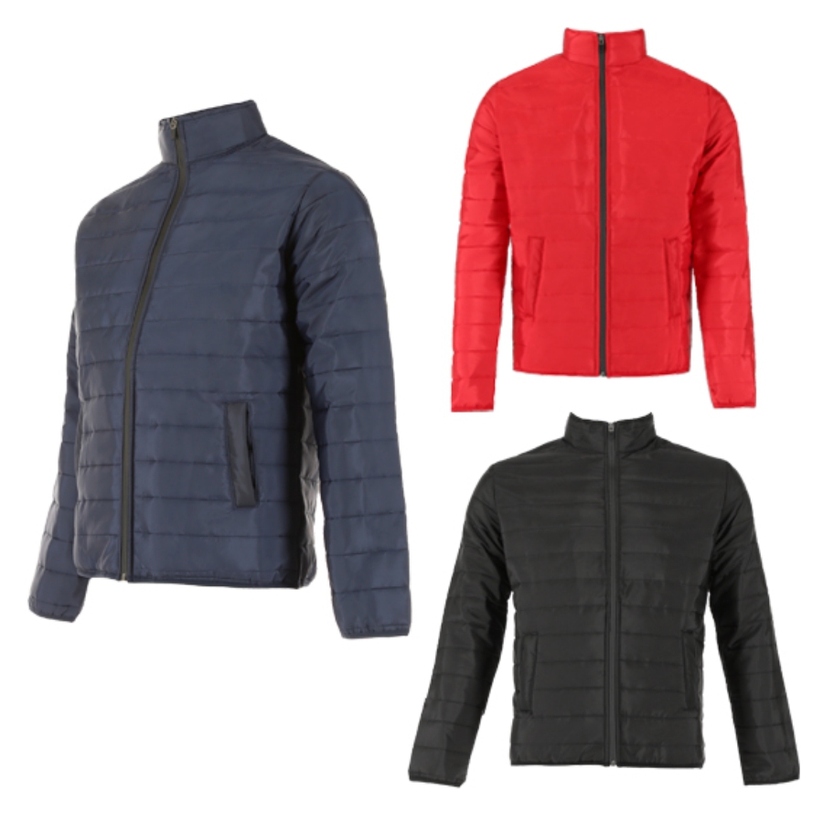  CHAMARRA CON BOLSA LATERALES Y CIERRE REPELENTE AL AGUA F0319