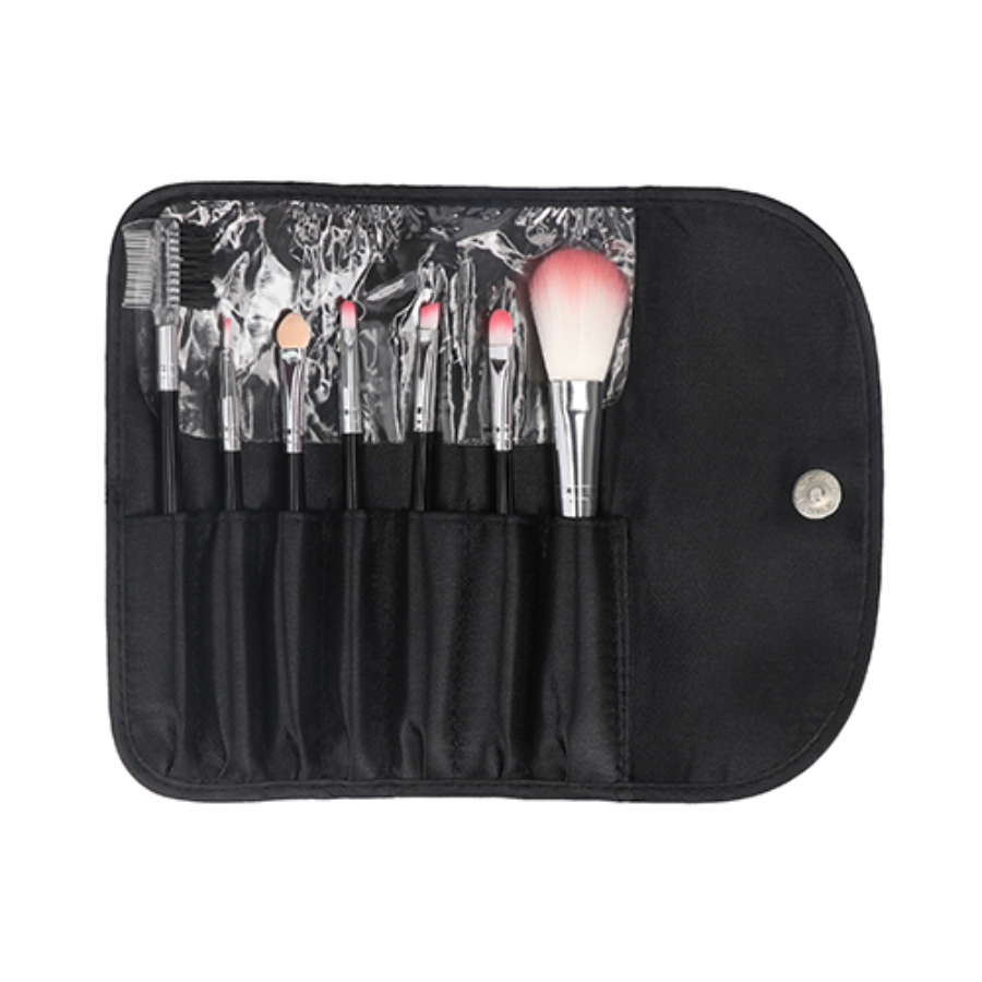 SET DE 6 BROCHAS PARA MAQUILLAJE Y CEPILLO PARA CEJAS  F0334