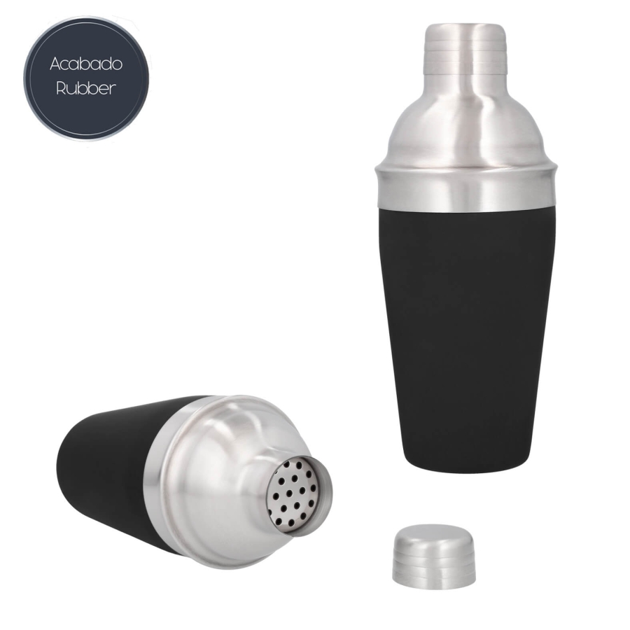 SAKER DE ACERO INOXIDABLE CON ACABADO RUBBER  F0468
