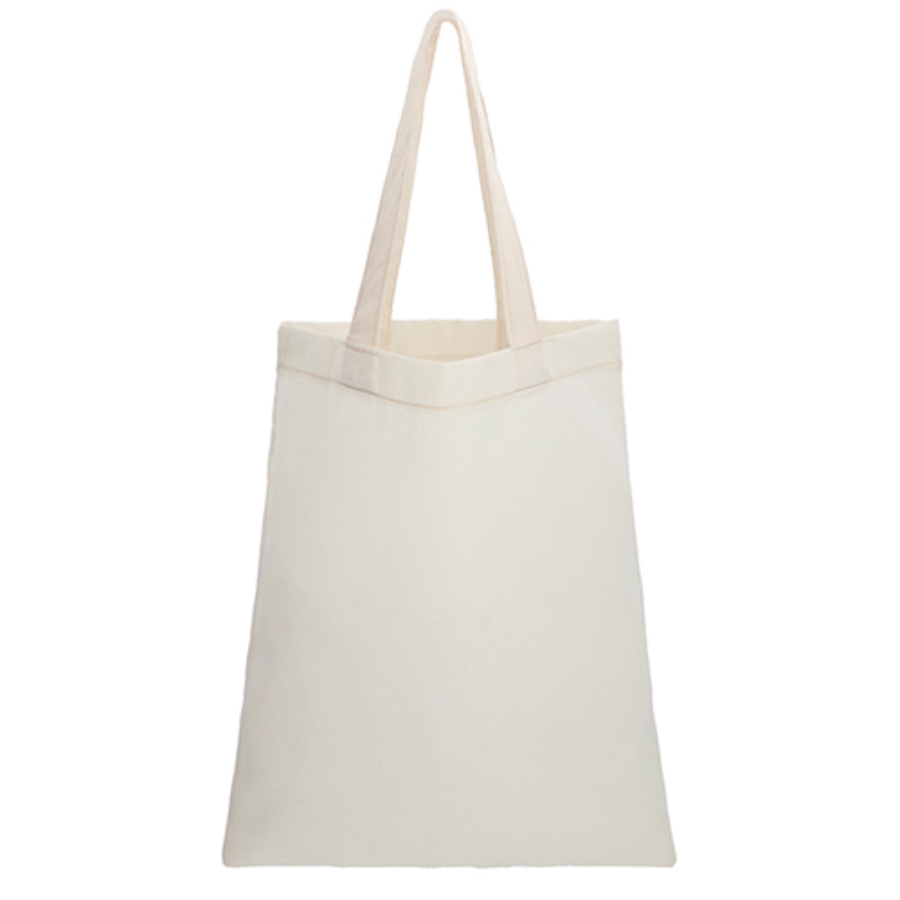 BOLSA DE ALGODÓN COSIDA CON ASA  F071