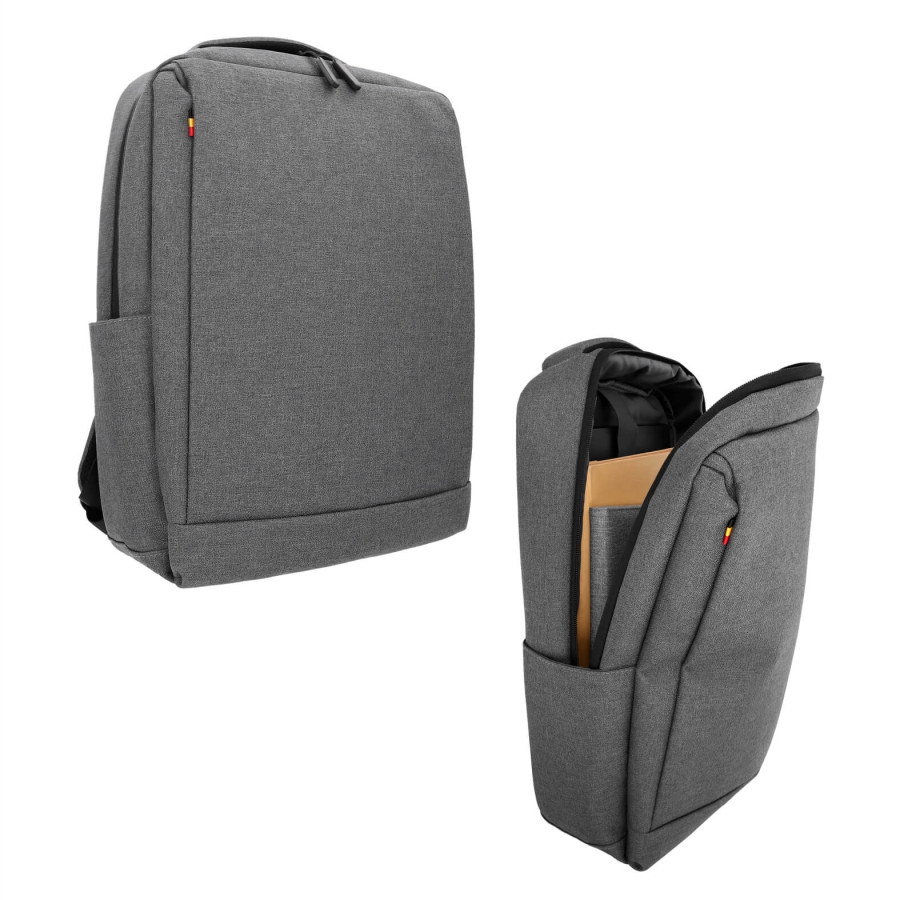 MOCHILA DE POLIÉSTER CON 2 COMPARTIMENTOS, CON ESPACIO PARA LAPTO DE MAXIMA 16 PULGADAS F083